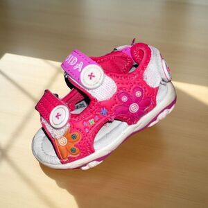 Aosida Adjustable Spring Flower Sandal Size 4 4.5